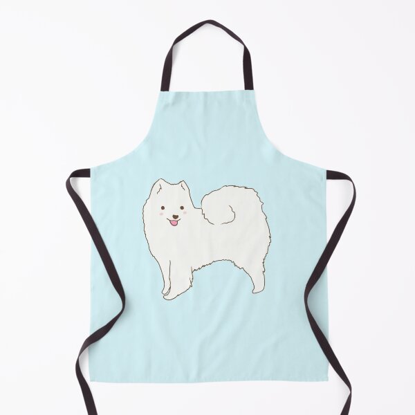 Item preview, amoyed dog standing designed and sold by Mayarart.