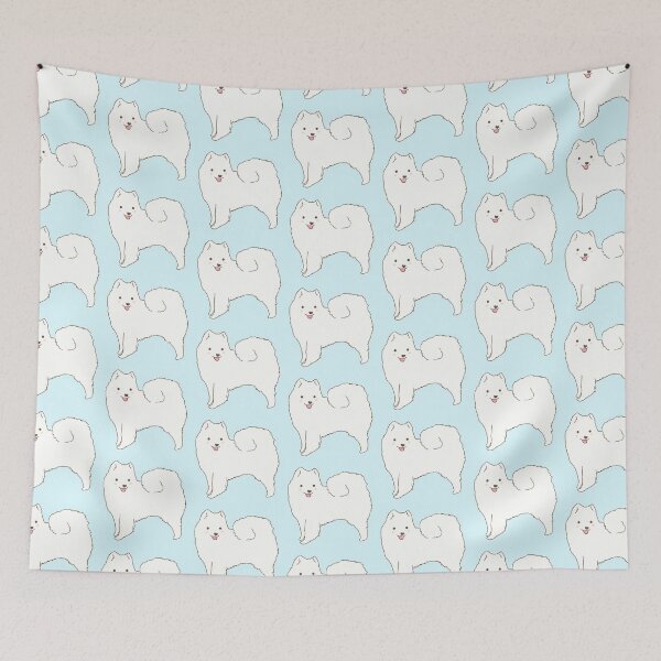 Item preview, amoyed dog standing  designed and sold by Mayarart.