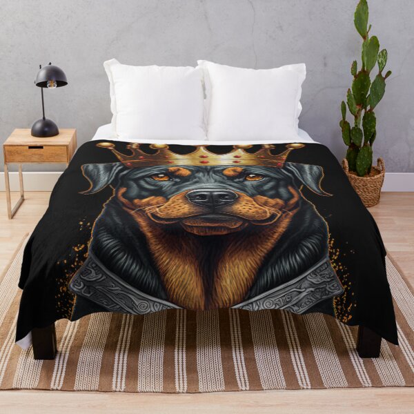 Item preview, Royal Rottweiler The Boss Dog Artwork designed and sold by TheCreativeFab.