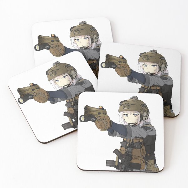 Item preview, Military Anime Girl designed and sold by kittiescuties.