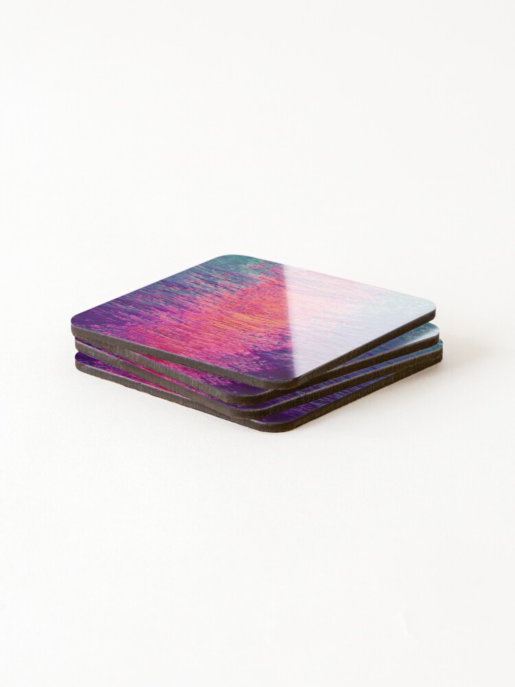 Thumbnail 4 of 5, Coasters (Set of 4), Sun Reflection designed and sold by AgentSlimepunk.