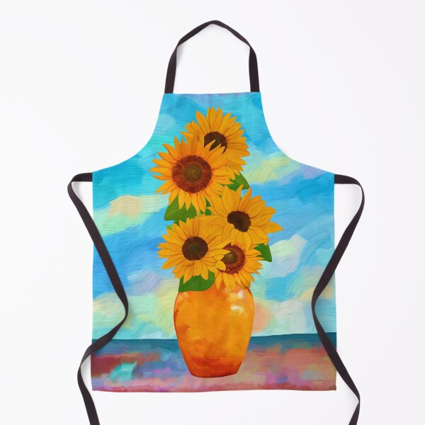 Item preview, Sunflowers with Dancing Water (23) designed and sold by Lone Quixote.