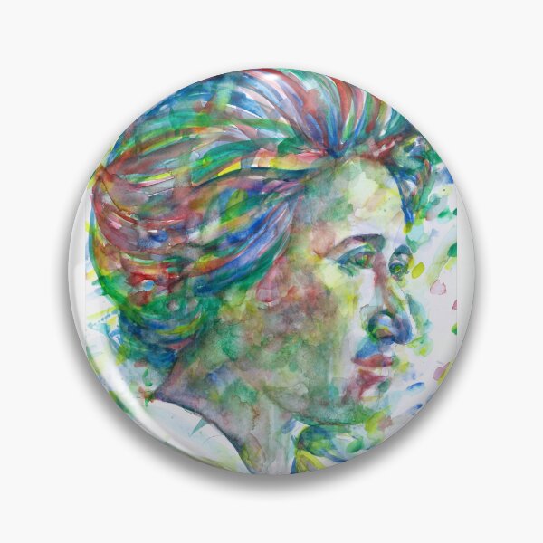 Item preview, ROSA LUXEMBURG - watercolor portrait .2 designed and sold by lautir.