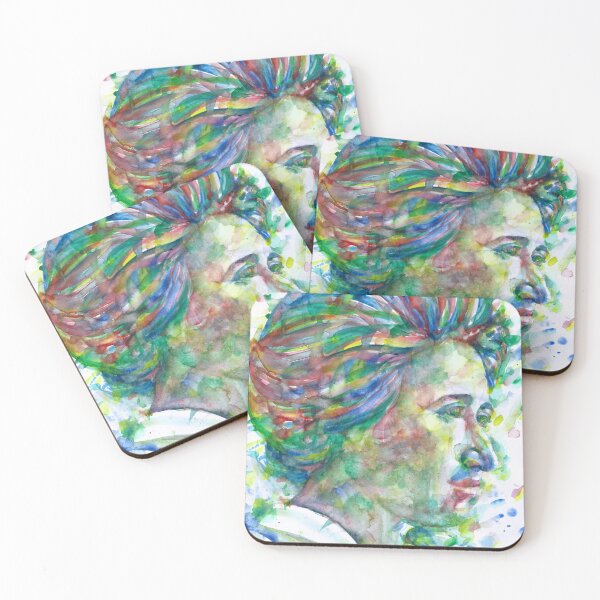 Item preview, ROSA LUXEMBURG - watercolor portrait .2 designed and sold by lautir.