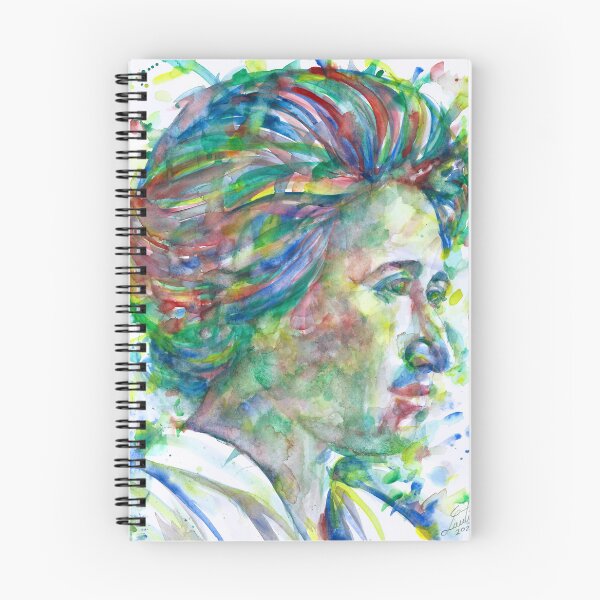 Item preview, ROSA LUXEMBURG - watercolor portrait .2 designed and sold by lautir.