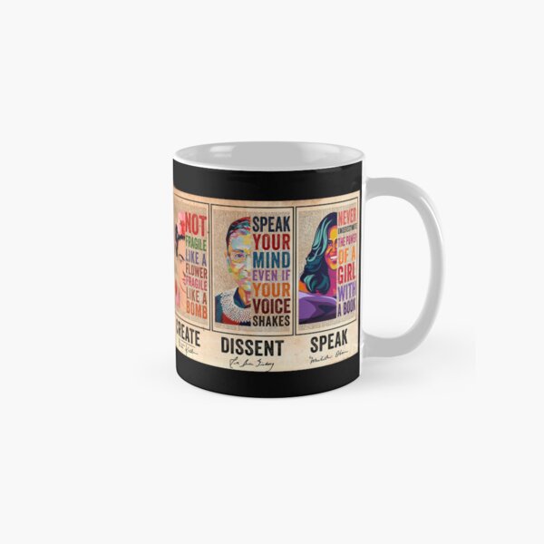 Item preview, Create Frida Kahlo Dissent Ruth Bader Ginsburg Speak Michelle Obama Feminists designed and sold by Jackchapman97.