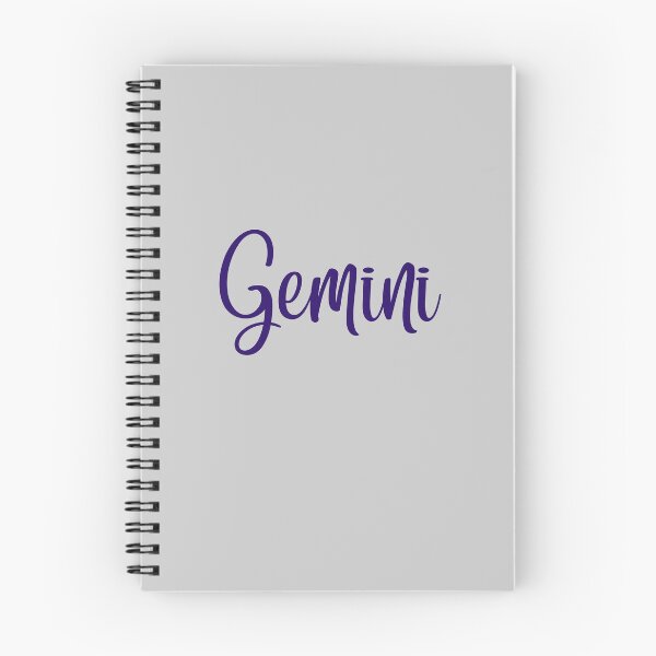 Item preview, Gemini Zodiac Sign Lettering designed and sold by Hellofriendco.
