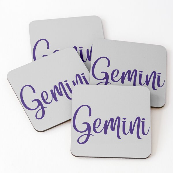 Item preview, Gemini Zodiac Sign Lettering designed and sold by Hellofriendco.
