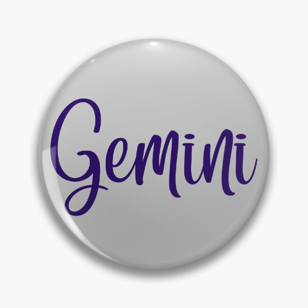 Item preview, Gemini Zodiac Sign Lettering designed and sold by Hellofriendco.
