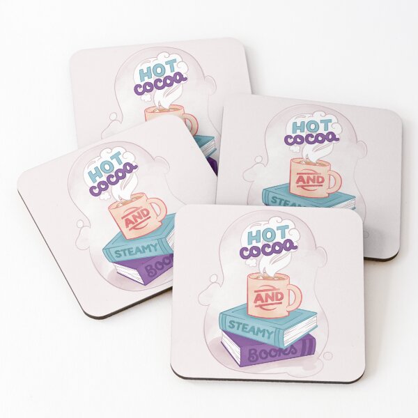 Item preview, Hot Cocoa and Steamy Books designed and sold by polliadesign.