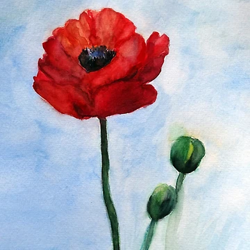 Artwork thumbnail, Spring Flower  by Manitarka