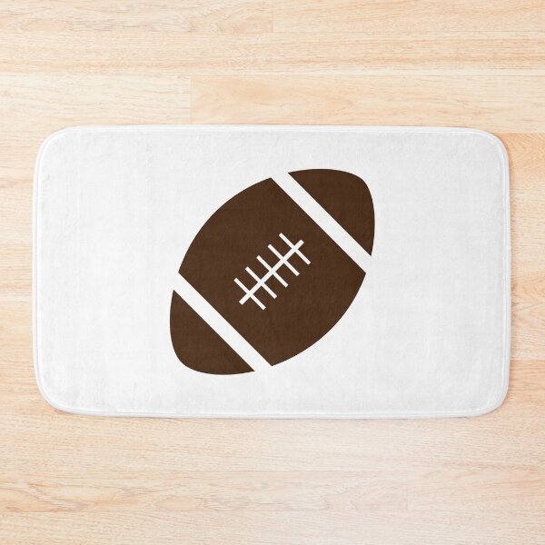 Item preview, Football with White Background Design designed and sold by beccaveedesigns.