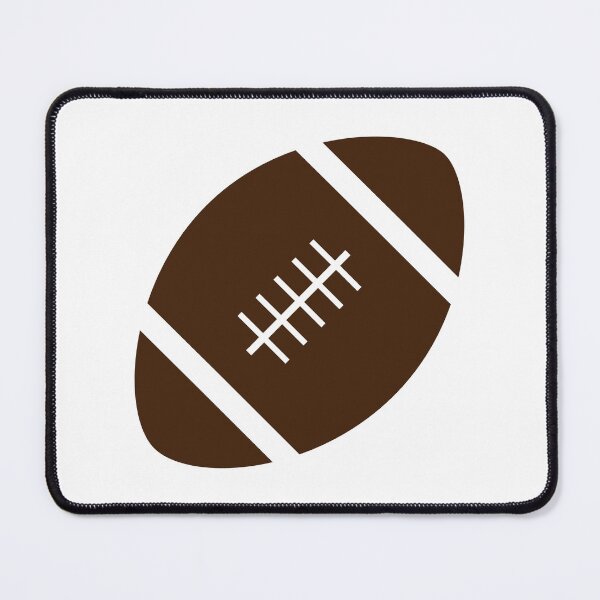 Item preview, Football with White Background Design designed and sold by beccaveedesigns.