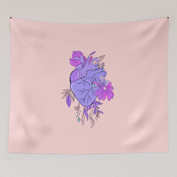 Item preview, Heart with flowers designed and sold by Toothless-3377.
