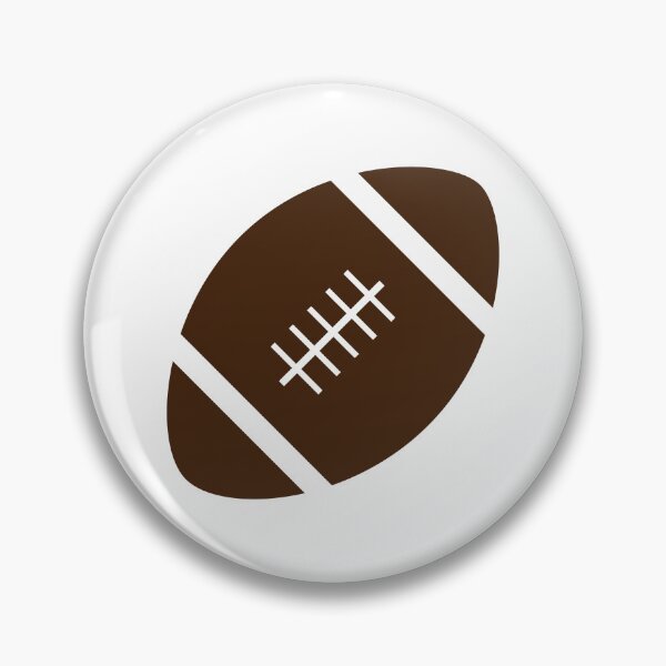 Item preview, Football with White Background Design designed and sold by beccaveedesigns.