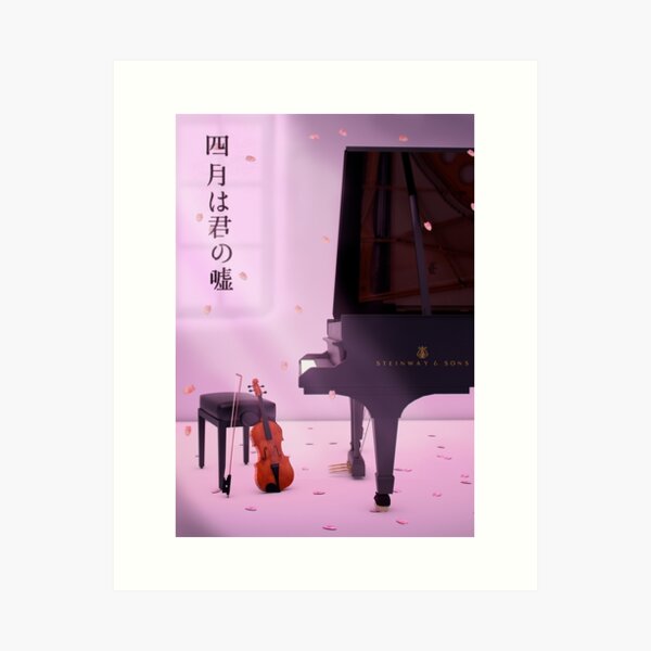 Item preview, Piano & Violin a love story - Your lie in April designed and sold by Alvarito4X93.
