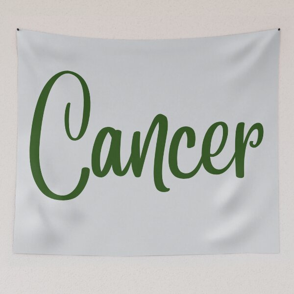 Item preview, Cancer Zodiac Sign Lettering designed and sold by Hellofriendco.