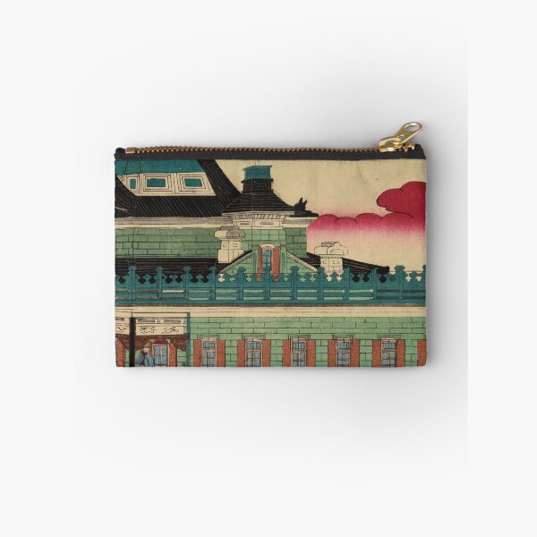 Item preview, Japanese Castle traditional print poster designed and sold by nattdrws.