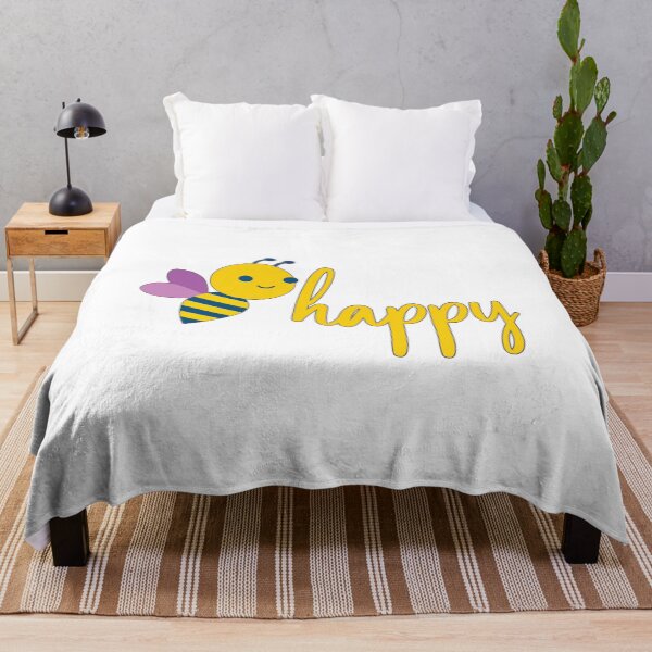 Item preview, Bee Happy Funny designed and sold by Pavnud.