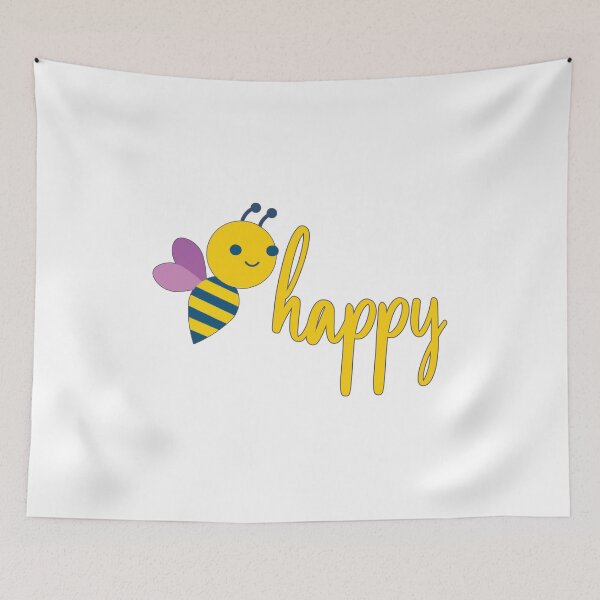 Item preview, Bee Happy Funny designed and sold by Pavnud.