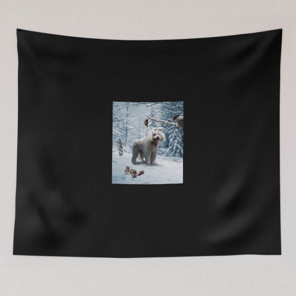 Item preview, Winter Tree Dog  designed and sold by Dorothy Dempsey.