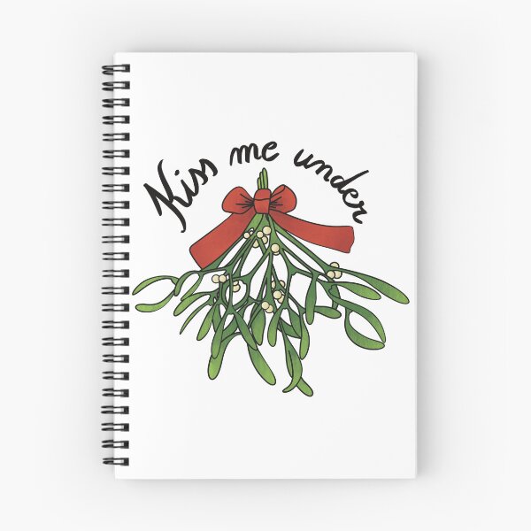 Item preview, Christmas, Kiss me unger the mistletoe designed and sold by lapsuss.