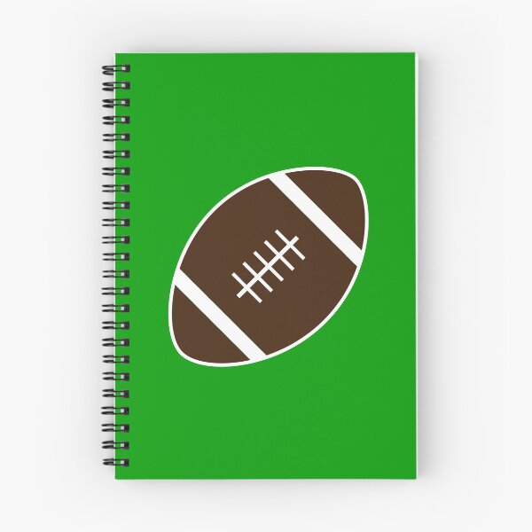 Item preview, Football with Green Background Design designed and sold by beccaveedesigns.