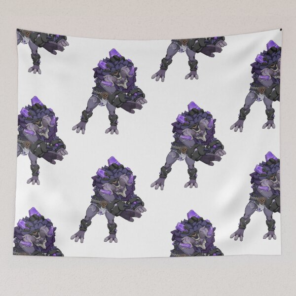 Item preview, Hilichurl and Hydro Slime Genshin Impact Thoma Hilichurl designed and sold by ABZDesigner.
