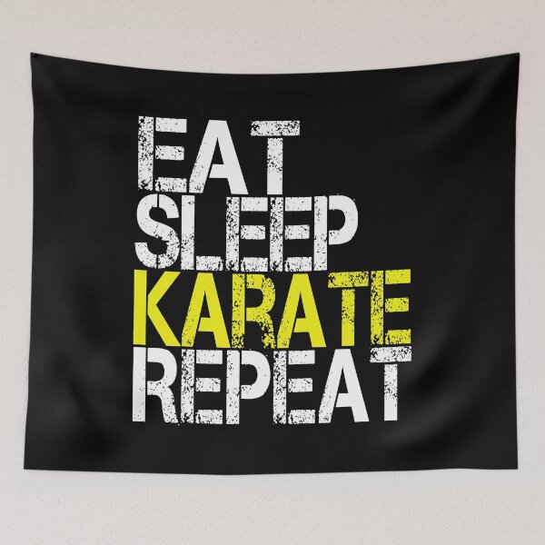 Item preview, Eat Sleep Karate Repeat, Grunge  designed and sold by ACC .