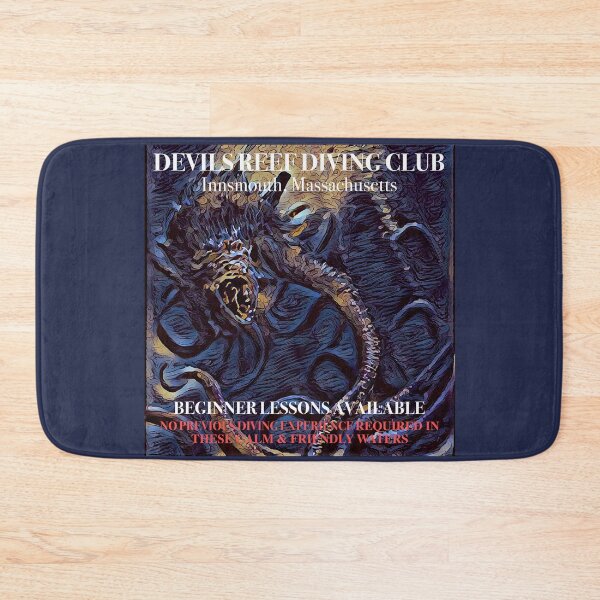 Item preview, Devils Reef Diving Club Innsmouth Massachusetts - The Shadow Over Innsmouth - HP Lovecraft - spcreationsco22 designed and sold by SpCreationsCo22.