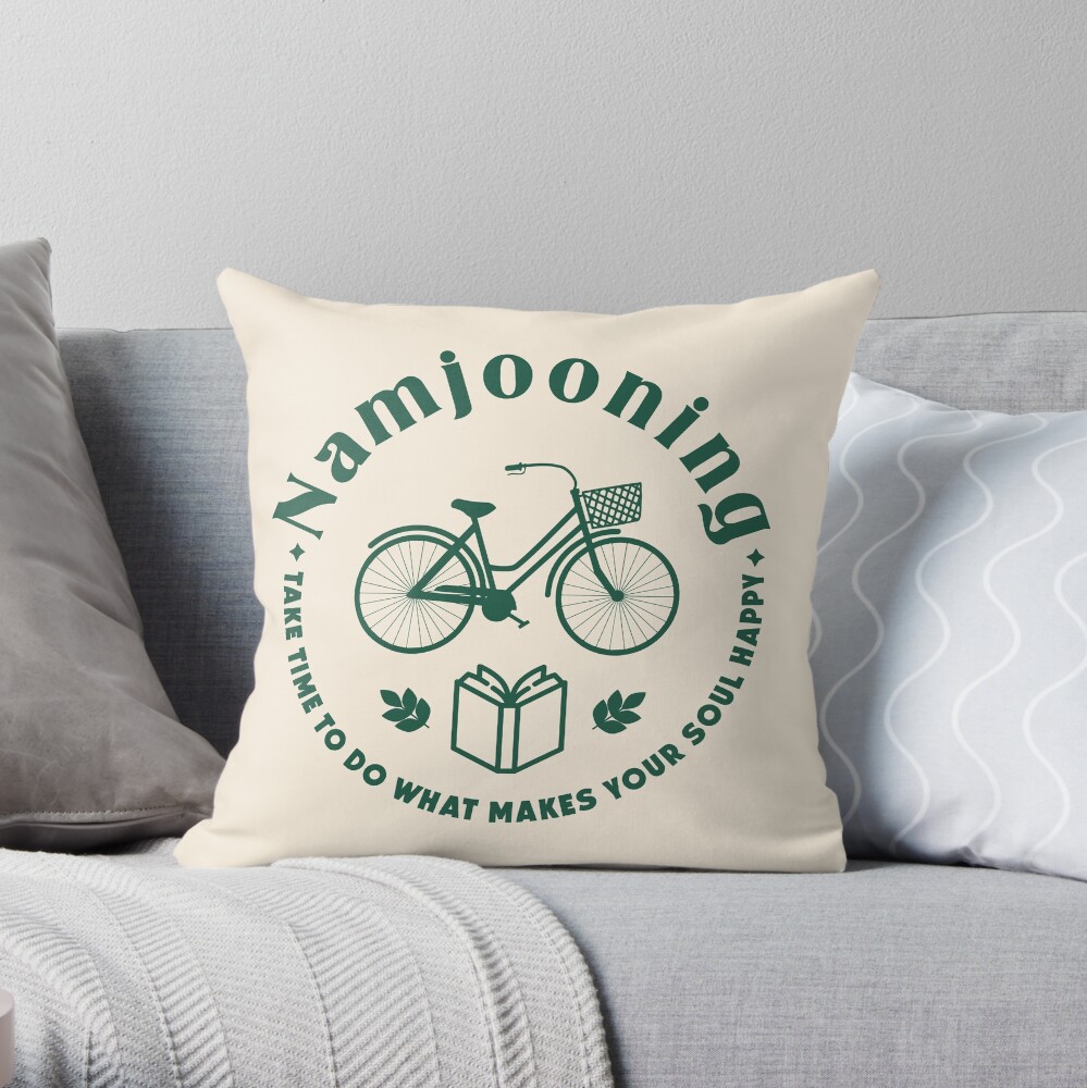Item preview, Throw Pillow designed and sold by sittingdowntype.
