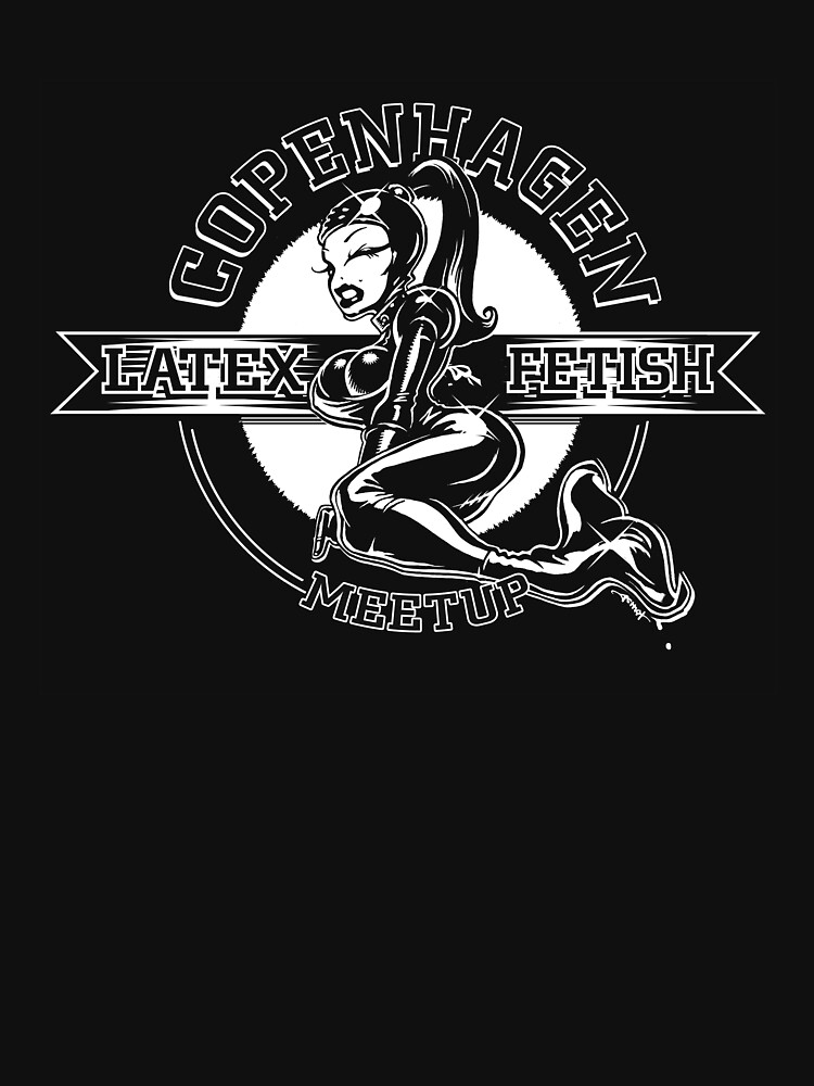 Thumbnail 7 of 7, Essential T-Shirt, Copenhagen Latex Fetish Meetup designed and sold by LUSTLOVELATEX.