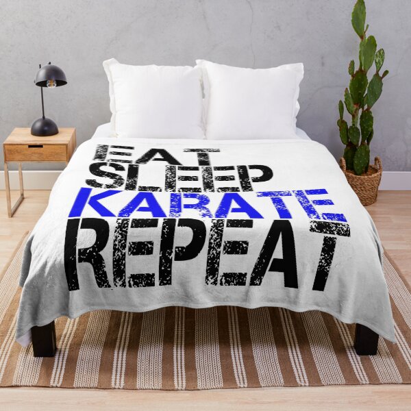 Item preview, Eat Sleep Karate Repeat, Grunge designed and sold by ACC .