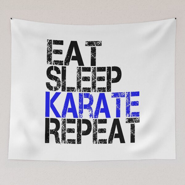 Item preview, Eat Sleep Karate Repeat, Grunge  designed and sold by ACC .
