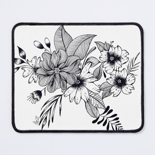Item preview, Floral mural PT designed and sold by pilarsart.