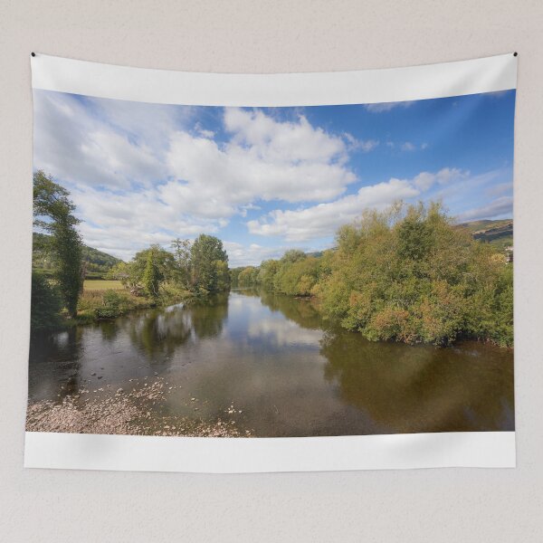 Item preview, The River Usk as it passes through Crickhowell designed and sold by VnGphoto.