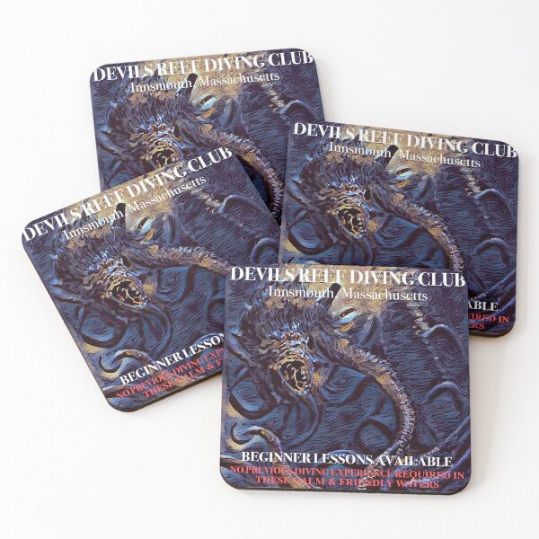 Item preview, Devils Reef Diving Club Innsmouth Massachusetts - The Shadow Over Innsmouth - HP Lovecraft - spcreationsco22 designed and sold by SpCreationsCo22.