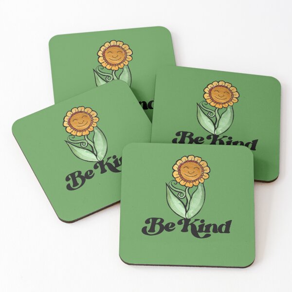 Artikelvorschau, Be Kind Happy Flower Art entworfen und verkauft von FrictionMaxxing.