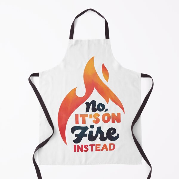 Item preview, It's on Fire Instead designed and sold by polliadesign.