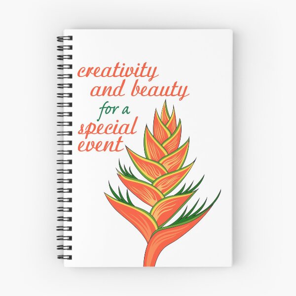 Item preview, Heliconia flower designed and sold by CREATINERY.