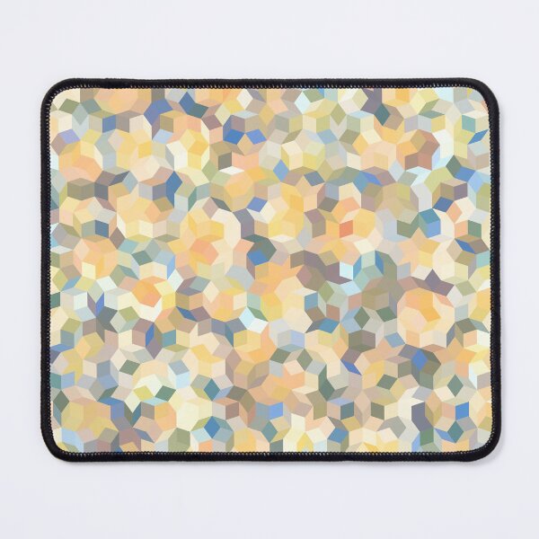 Item preview, Mango Symphony Yellow Abstract Pattern designed and sold by Kelly Dietrich Mandala & Fractal Art.