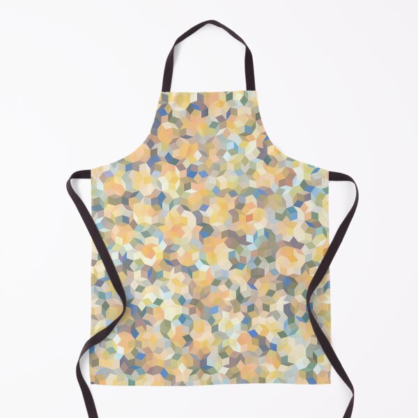 Item preview, Mango Symphony Yellow Abstract Pattern designed and sold by Kelly Dietrich Mandala & Fractal Art.
