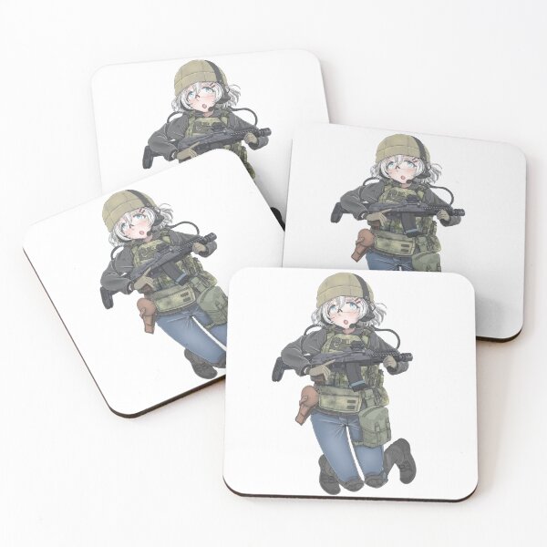 Item preview, Military Anime Girl designed and sold by kittiescuties.