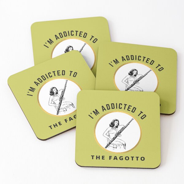 Item preview, I'm Addicted to the Fagotto designed and sold by GasconyPassion.