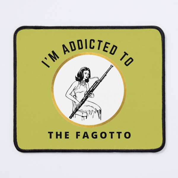 Item preview, I'm Addicted to the Fagotto designed and sold by GasconyPassion.