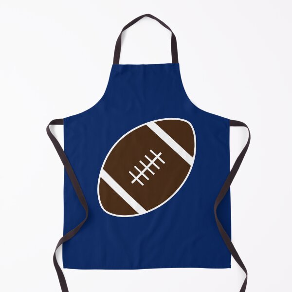Item preview, Football with Navy Blue Background Design designed and sold by beccaveedesigns.