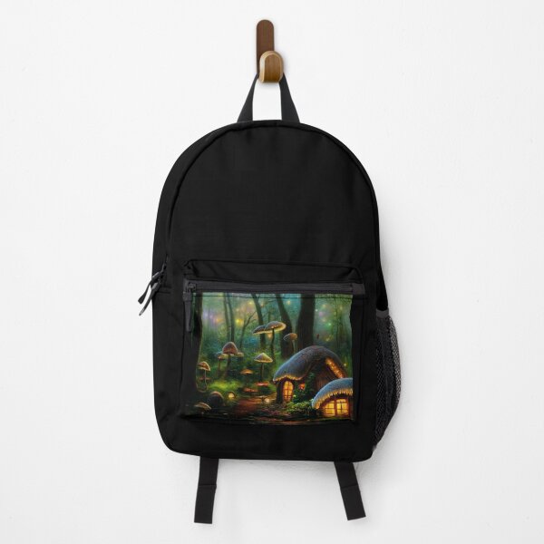 Item preview, Forest cabin with fairytale magic - Fantasy dream designed and sold by Monkyra.