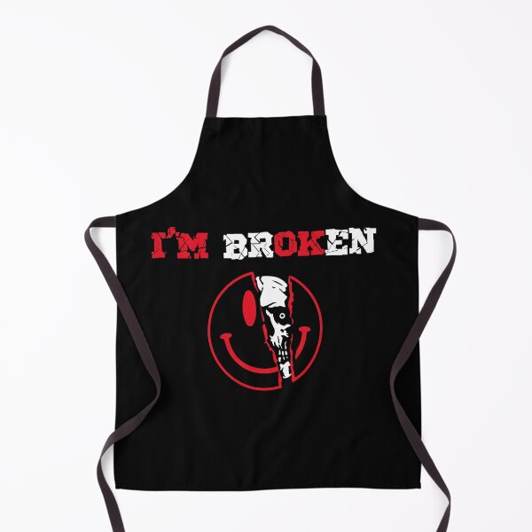Item preview, Confused Smile I'm Broken Invisible Illness I'm OK Broken designed and sold by xteamdesign.
