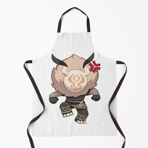 Item preview, Hilichurl and Hydro Slime Genshin Impact Thoma Hilichurl designed and sold by ABZDesigner.