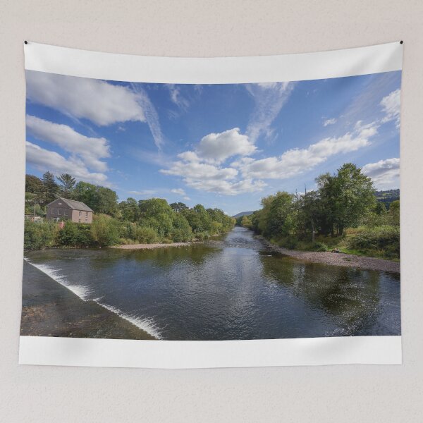 Item preview, The River Usk as it passes through Crickhowell designed and sold by VnGphoto.